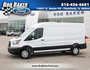 2026 Oxford White Ford Transit Cargo Van Base RWD Van