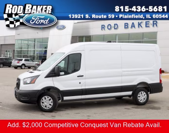 2026 Oxford White Ford Transit Cargo Van Base RWD Van