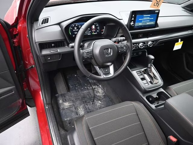 2026 Radiant Red Metallic Honda CR-V Hybrid TrailSport AWD SUV