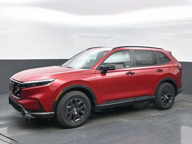 2026 Radiant Red Metallic Honda CR-V Hybrid TrailSport AWD SUV