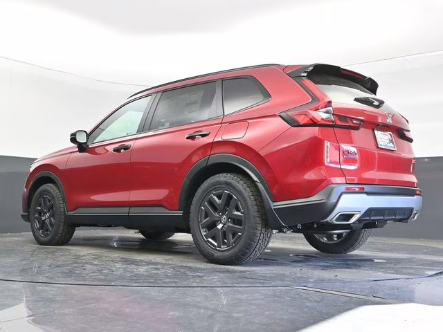 2026 Radiant Red Metallic Honda CR-V Hybrid TrailSport AWD SUV