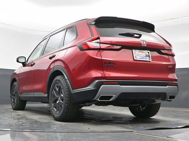 2026 Radiant Red Metallic Honda CR-V Hybrid TrailSport AWD SUV
