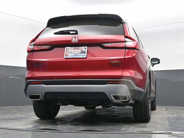 2026 Radiant Red Metallic Honda CR-V Hybrid TrailSport AWD SUV