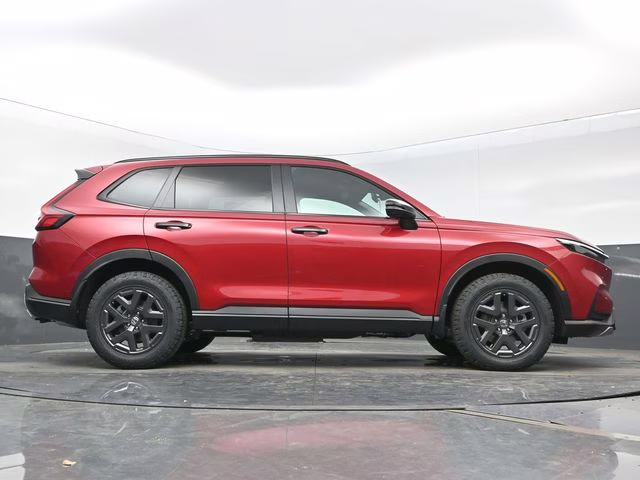 2026 Radiant Red Metallic Honda CR-V Hybrid TrailSport AWD SUV