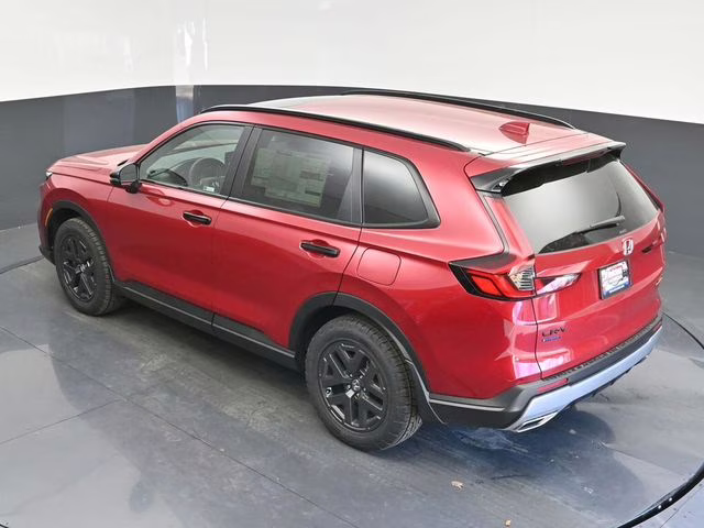 2026 Radiant Red Metallic Honda CR-V Hybrid TrailSport AWD SUV
