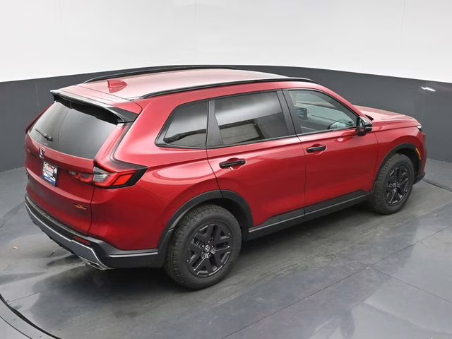 2026 Radiant Red Metallic Honda CR-V Hybrid TrailSport AWD SUV