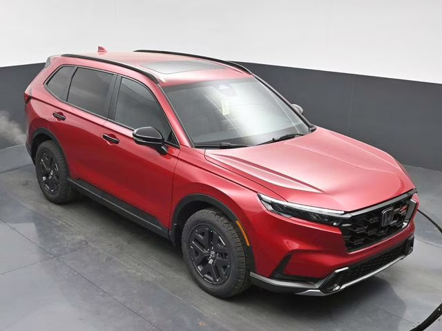 2026 Radiant Red Metallic Honda CR-V Hybrid TrailSport AWD SUV