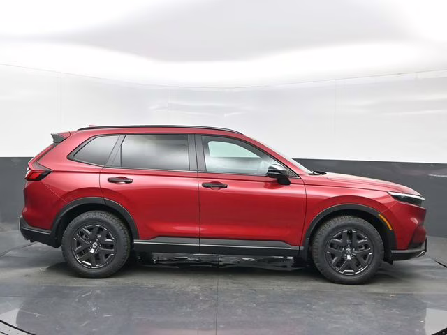 2026 Radiant Red Metallic Honda CR-V Hybrid TrailSport AWD SUV