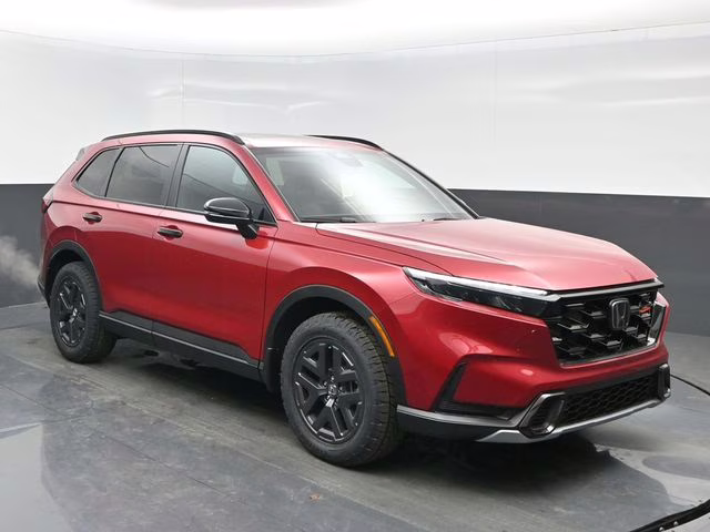 2026 Radiant Red Metallic Honda CR-V Hybrid TrailSport AWD SUV