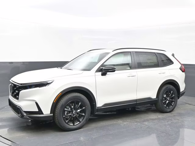 2026 Platinum White Pearl Honda CR-V Hybrid Sport-L AWD SUV