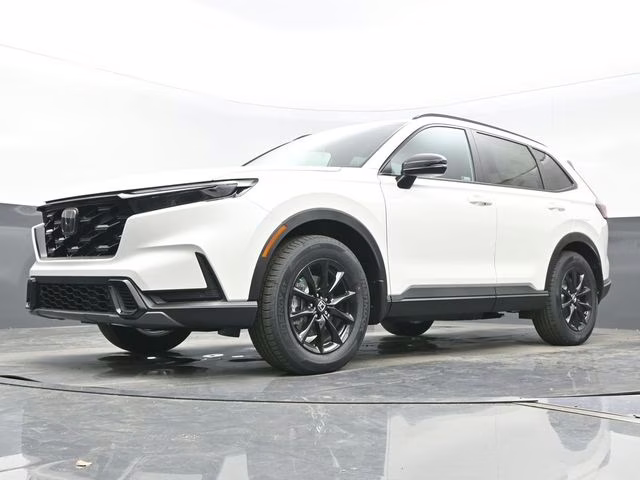 2026 Platinum White Pearl Honda CR-V Hybrid Sport-L AWD SUV
