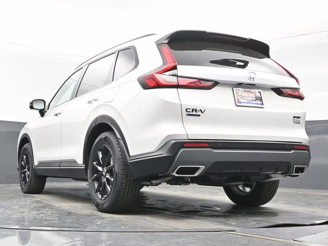 2026 Platinum White Pearl Honda CR-V Hybrid Sport-L AWD SUV