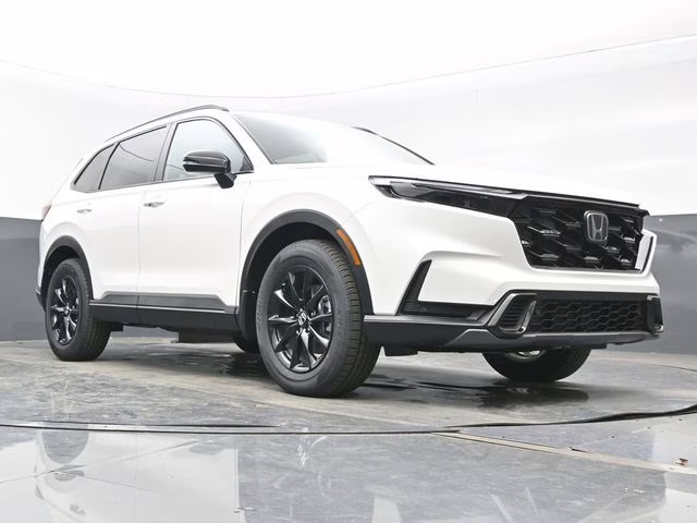 2026 Platinum White Pearl Honda CR-V Hybrid Sport-L AWD SUV