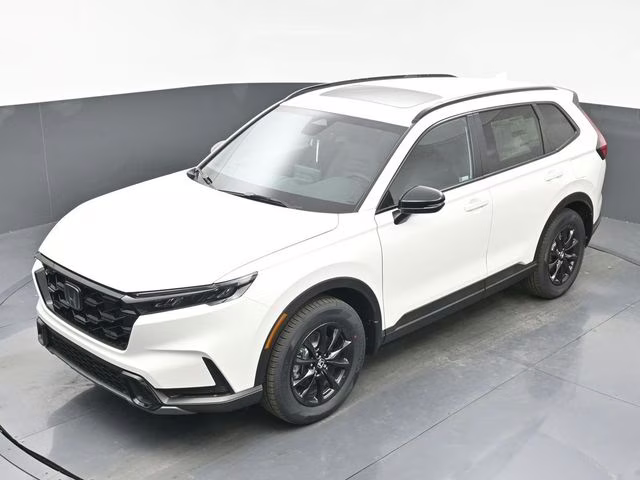 2026 Platinum White Pearl Honda CR-V Hybrid Sport-L AWD SUV