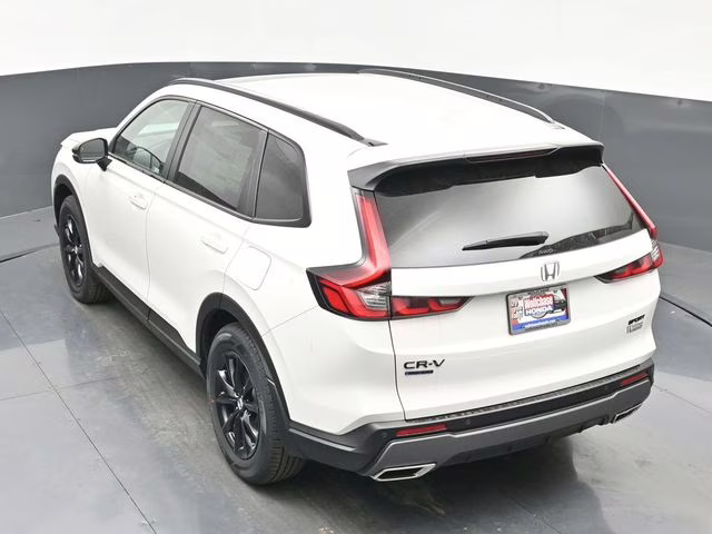 2026 Platinum White Pearl Honda CR-V Hybrid Sport-L AWD SUV