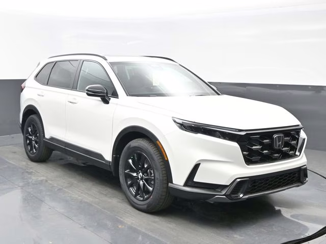 2026 Platinum White Pearl Honda CR-V Hybrid Sport-L AWD SUV