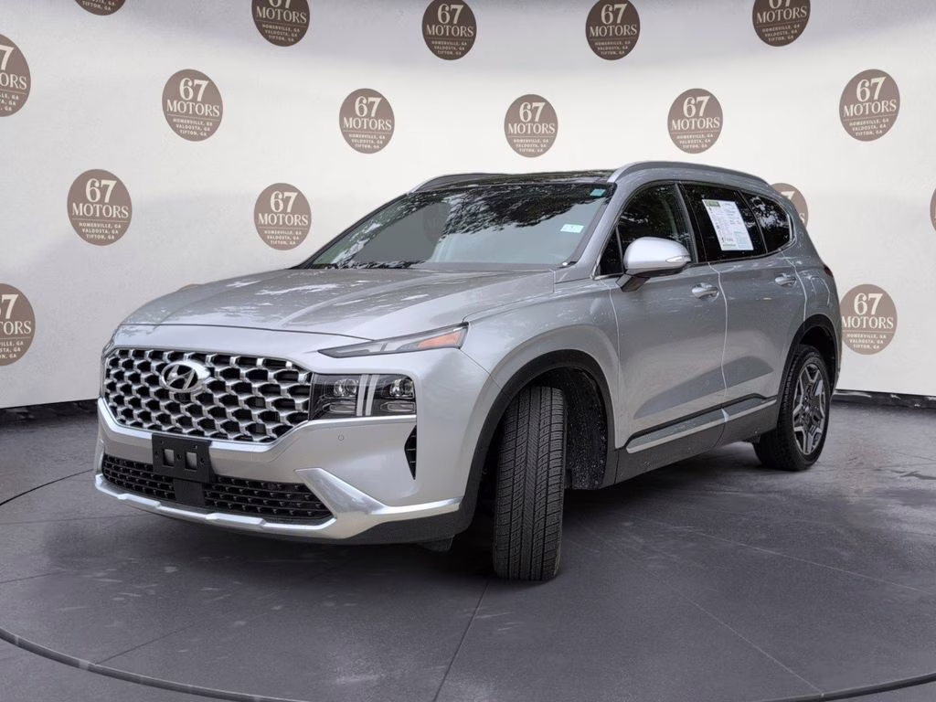 2023 Shimmering Silver Pearl Hyundai Santa Fe Limited FWD SUV