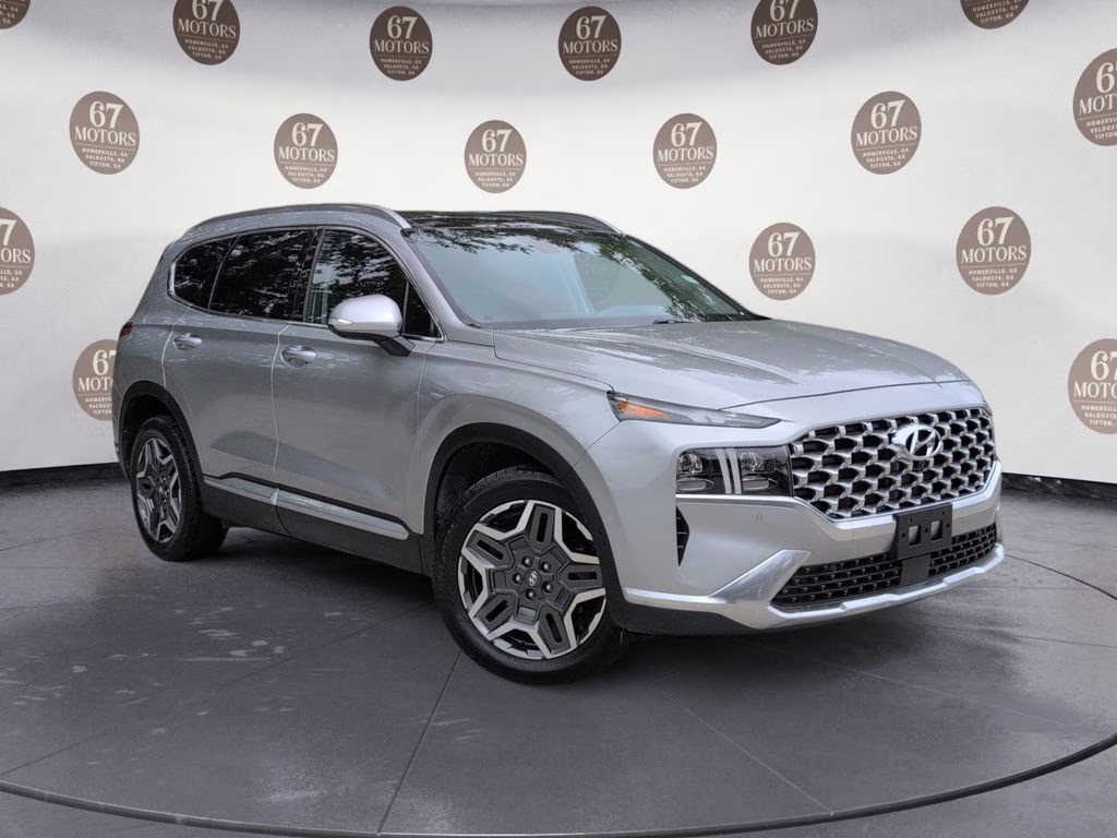 2023 Shimmering Silver Pearl Hyundai Santa Fe Limited FWD SUV