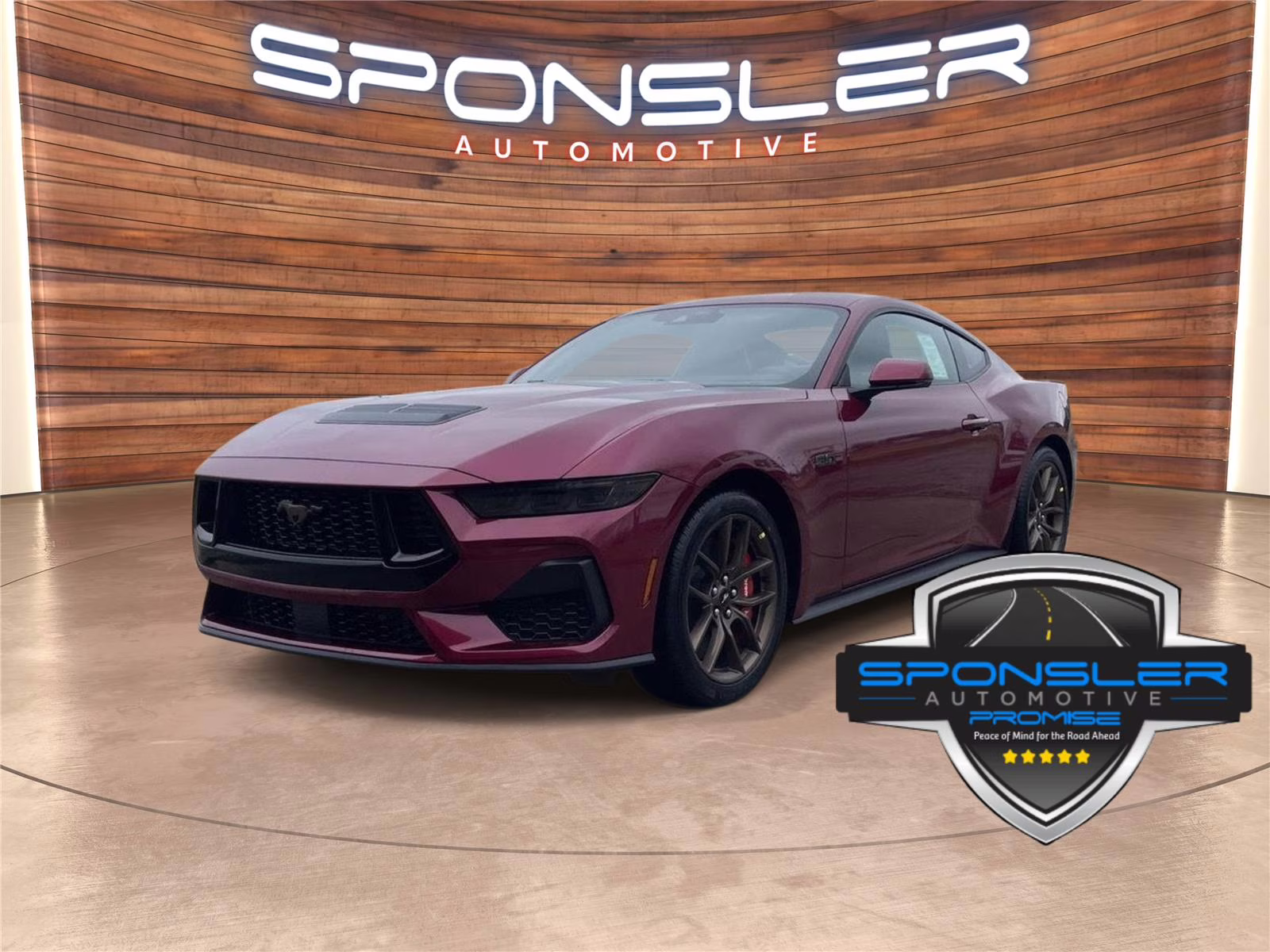 2026 Molten Magenta Metallic Tinted Clearcoat Ford Mustang GT Premium RWD Fastback