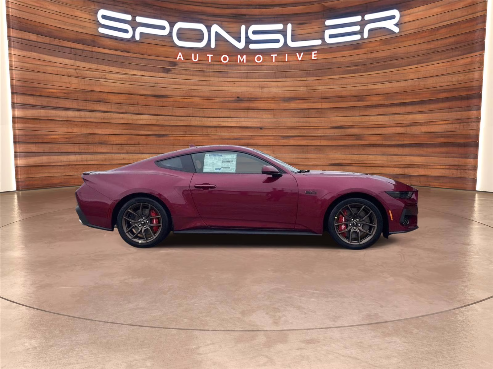 2026 Molten Magenta Metallic Tinted Clearcoat Ford Mustang GT Premium RWD Fastback