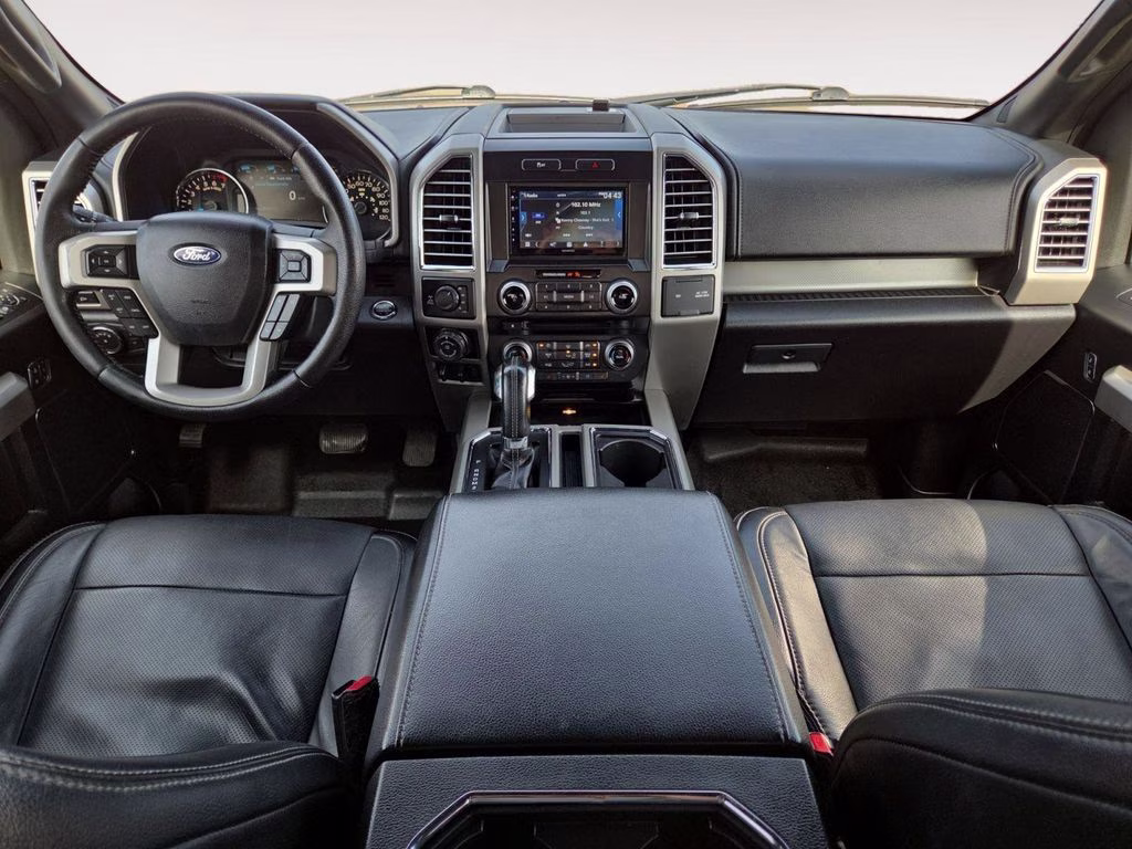 2016 Black Ford F-150 Lariat 4X4 Truck