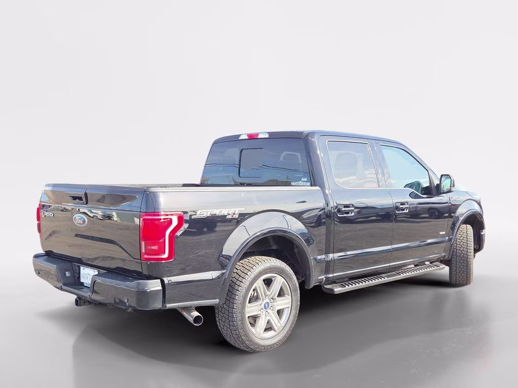2016 Black Ford F-150 Lariat 4X4 Truck