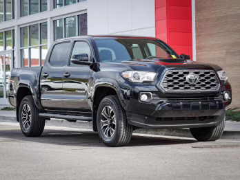 2020 Midnight Black Metallic Toyota Tacoma TRD Sport 4X4 Truck