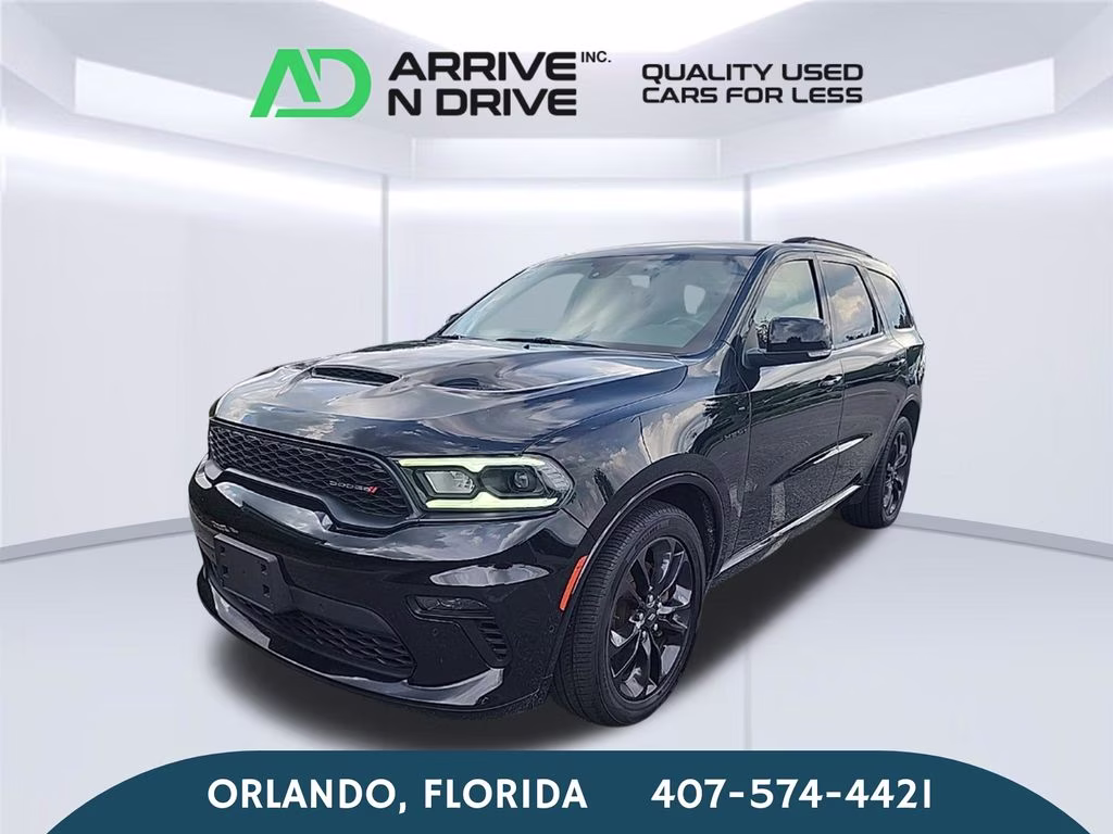 2022 Black Dodge Durango R/T AWD SUV