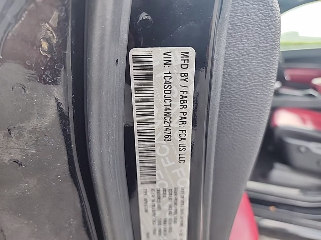 2022 Black Dodge Durango R/T AWD SUV