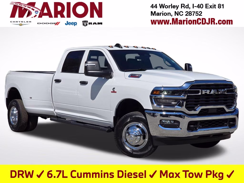 2026 Bright White Clearcoat Ram 3500 Tradesman 4X4 Truck