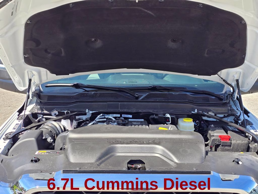 2026 Bright White Clearcoat Ram 3500 Tradesman 4X4 Truck