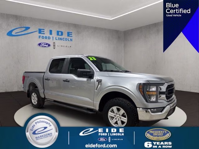 2023 Iconic Silver Metallic Ford F-150 XLT 4X4 Truck