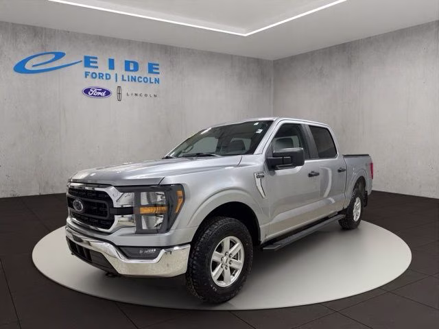 2023 Iconic Silver Metallic Ford F-150 XLT 4X4 Truck