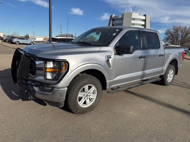 2023 Iconic Silver Metallic Ford F-150 XLT 4X4 Truck