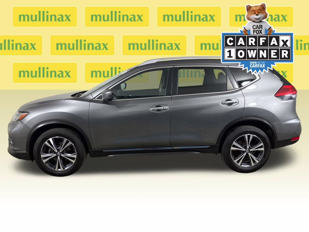 2017 Gun Metallic Nissan Rogue SL AWD SUV