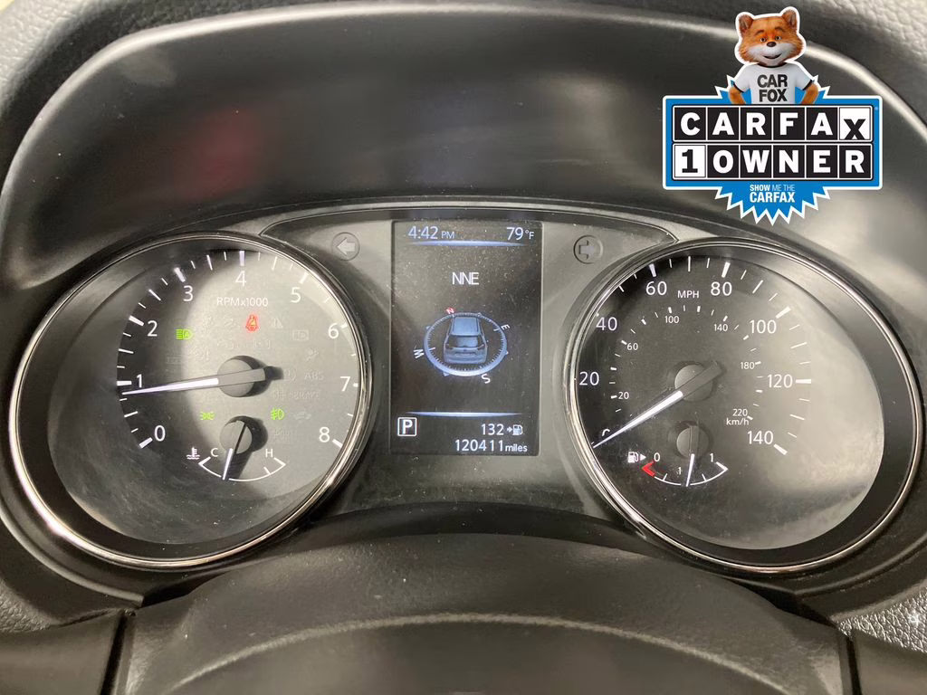 2017 Gun Metallic Nissan Rogue SL AWD SUV