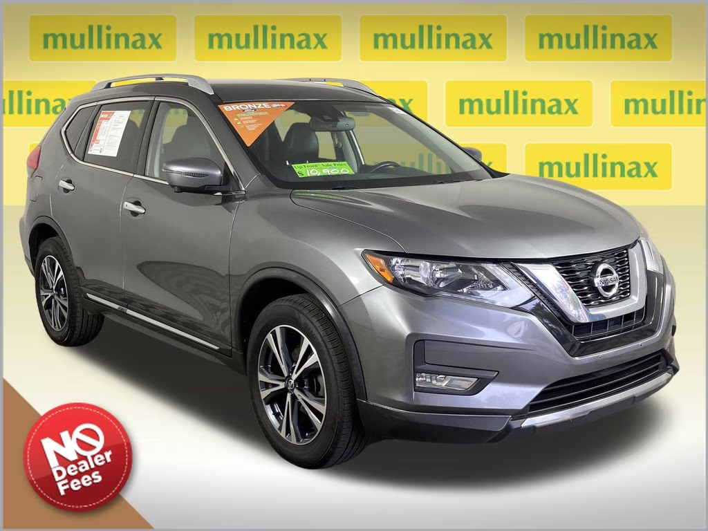 2017 Gun Metallic Nissan Rogue SL AWD SUV