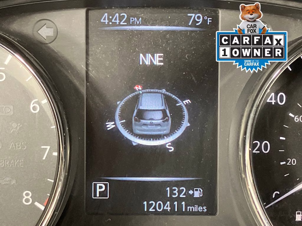 2017 Gun Metallic Nissan Rogue SL AWD SUV