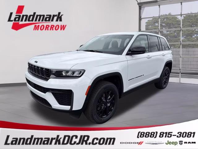 2026 Bright White Clearcoat Jeep Grand Cherokee Laredo Altitude RWD SUV