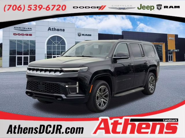 2026 High Gloss Black Jeep Grand Wagoneer 4X4 SUV