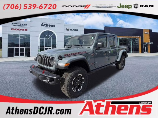 2026 Anvil Clearcoat Jeep Gladiator Rubicon X 4X4 Truck