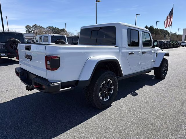 2026 Bright White Clearcoat Jeep Gladiator Rubicon X 4X4 Truck