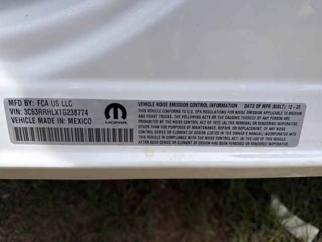 2026 Bright White Clearcoat Ram 3500 Big Horn 4X4 Truck