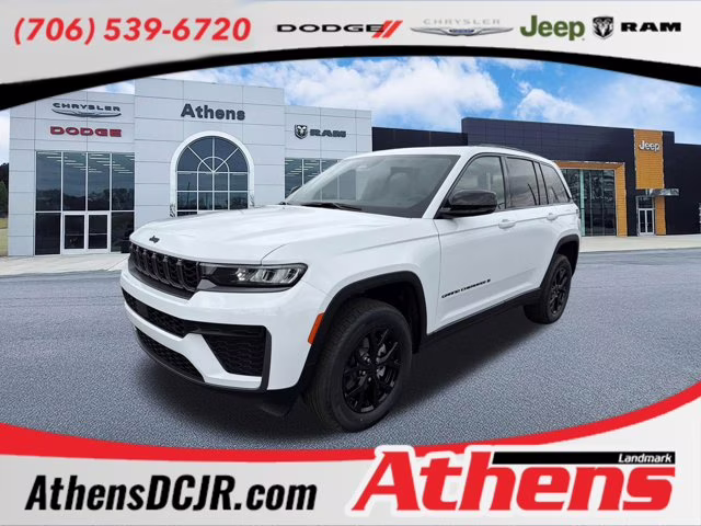 2026 Bright White Clearcoat Jeep Grand Cherokee Laredo Altitude RWD SUV