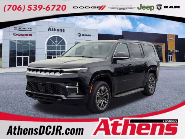 2026 High Gloss Black Jeep Grand Wagoneer 4X4 SUV