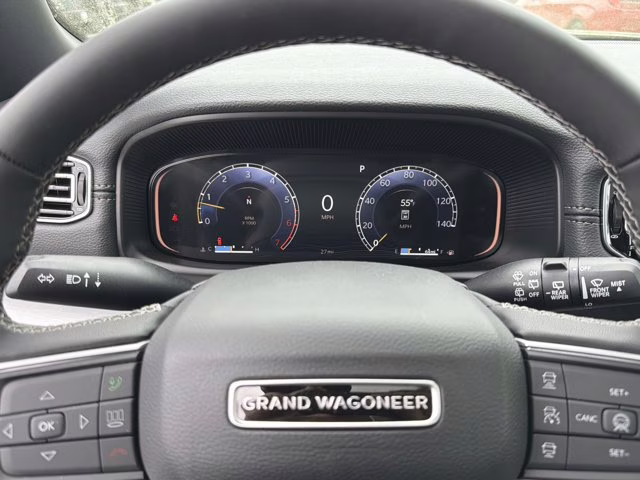 2026 High Gloss Black Jeep Grand Wagoneer 4X4 SUV