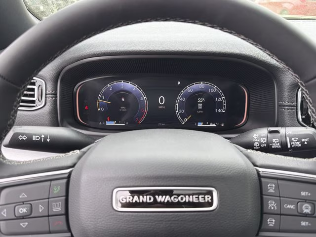2026 High Gloss Black Jeep Grand Wagoneer 4X4 SUV
