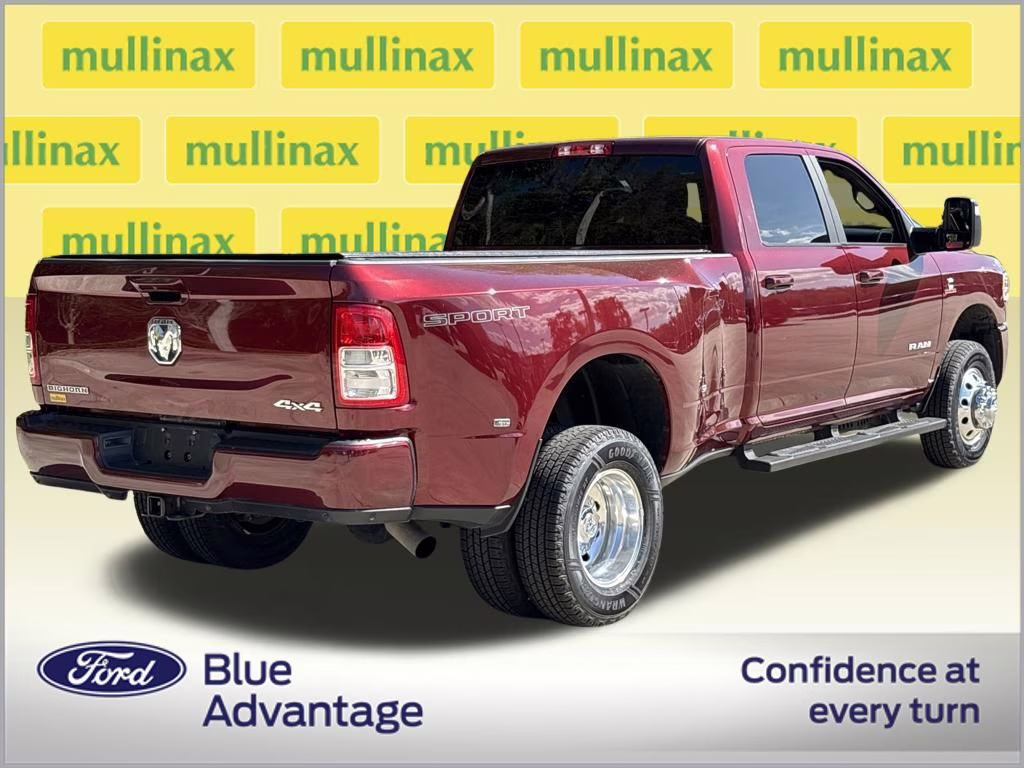 2023 Delmonico Red Pearlcoat Ram 3500 Big Horn 4X4 Truck