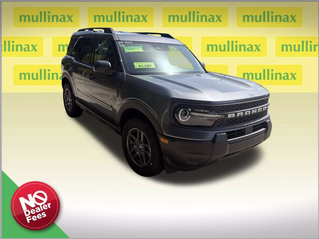 2026 Gray Metallic Ford Bronco Sport Big Bend 4X4 SUV
