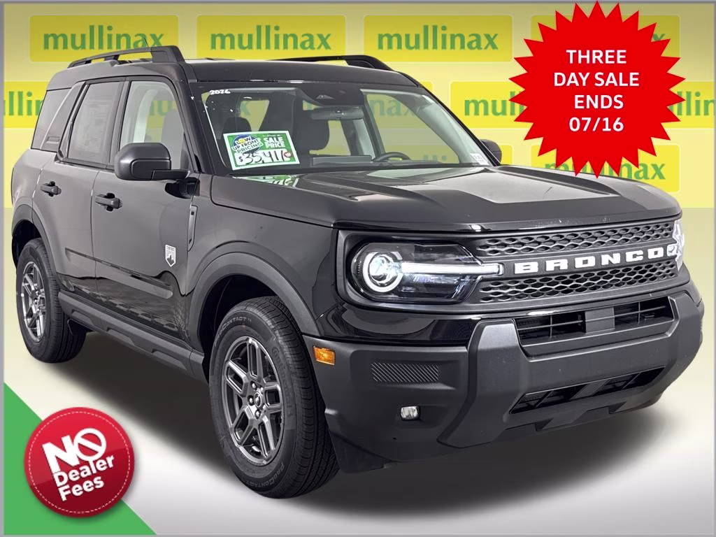 2026 Shadow Black Ford Bronco Sport Big Bend 4X4 SUV